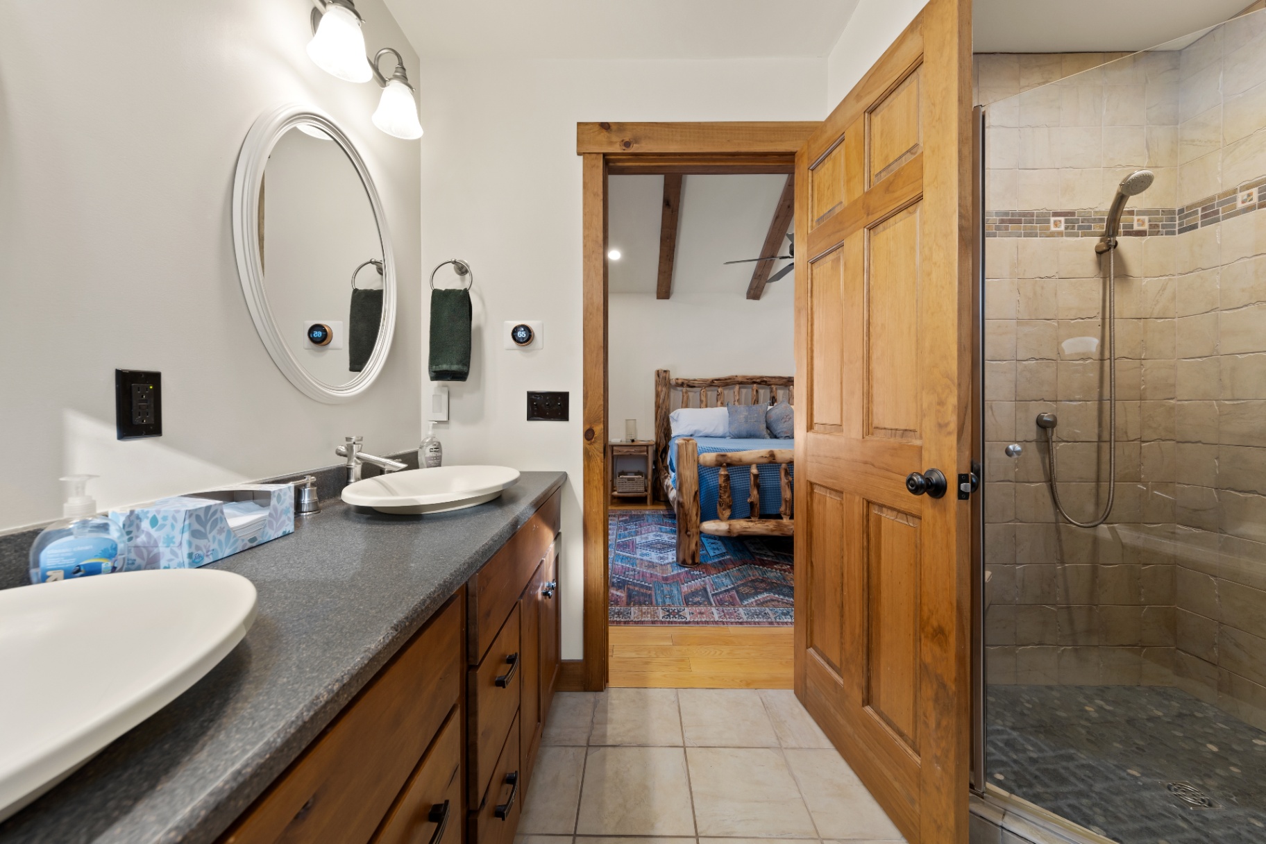 Wild Ausable Lodge, Jay NY — lodge interior