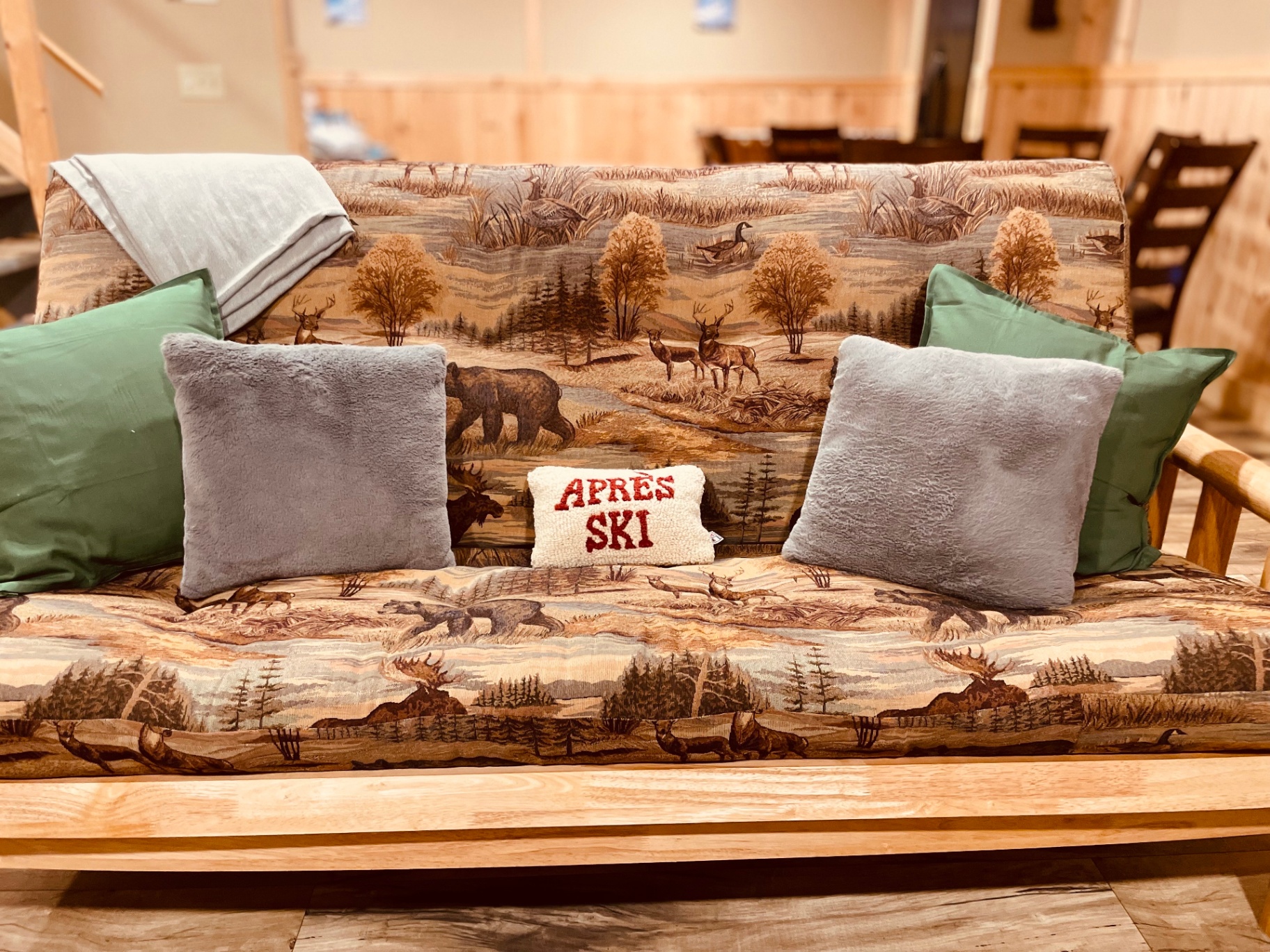 Wild Ausable Lodge, Jay NY — lodge interior