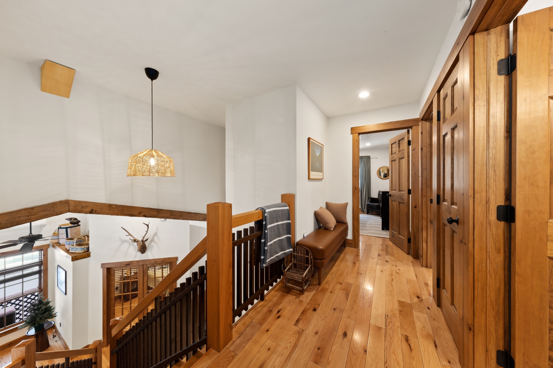Wild Ausable Lodge, Jay NY — lodge interior