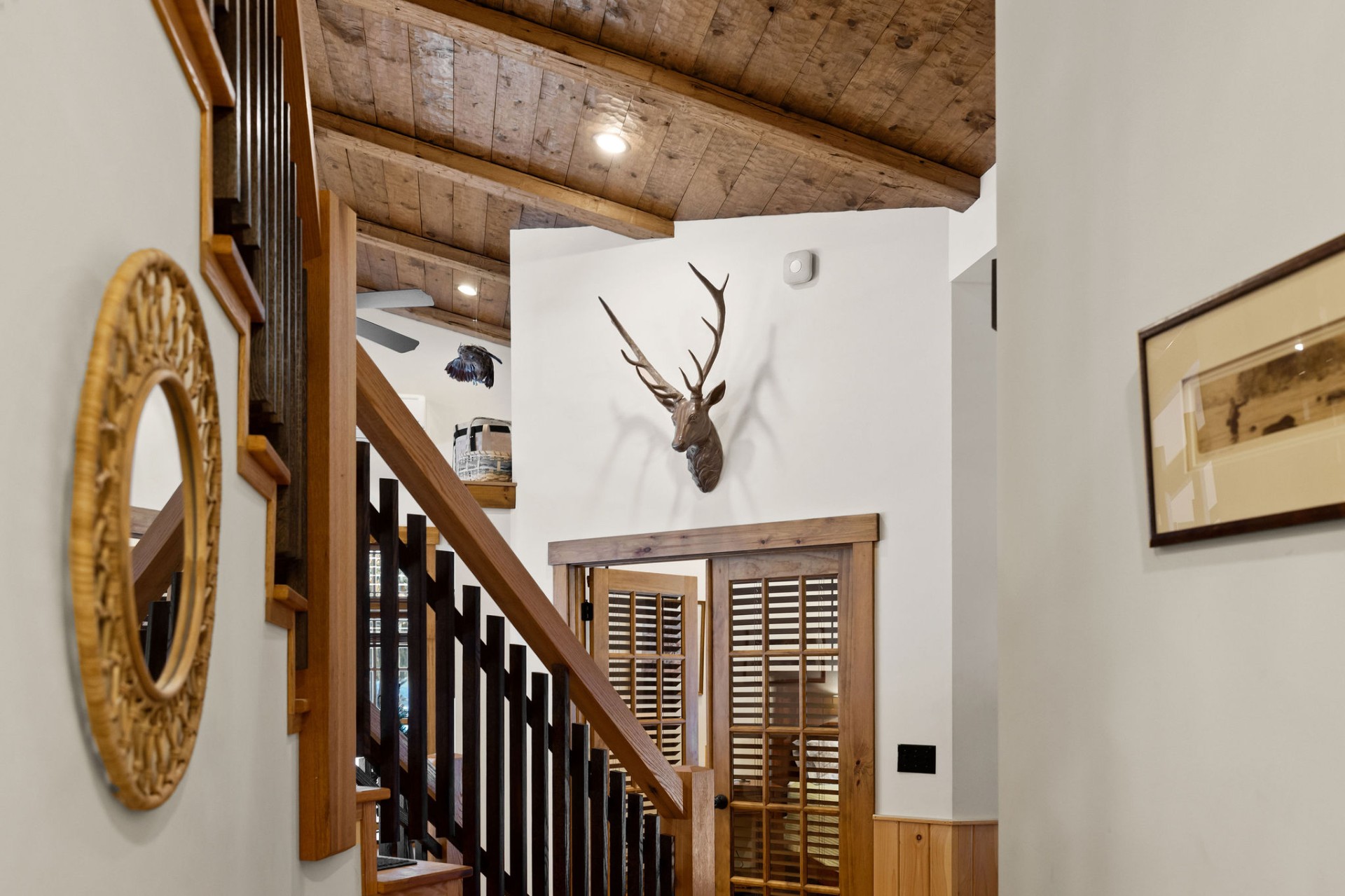 Wild Ausable Lodge, Jay NY — lodge interior