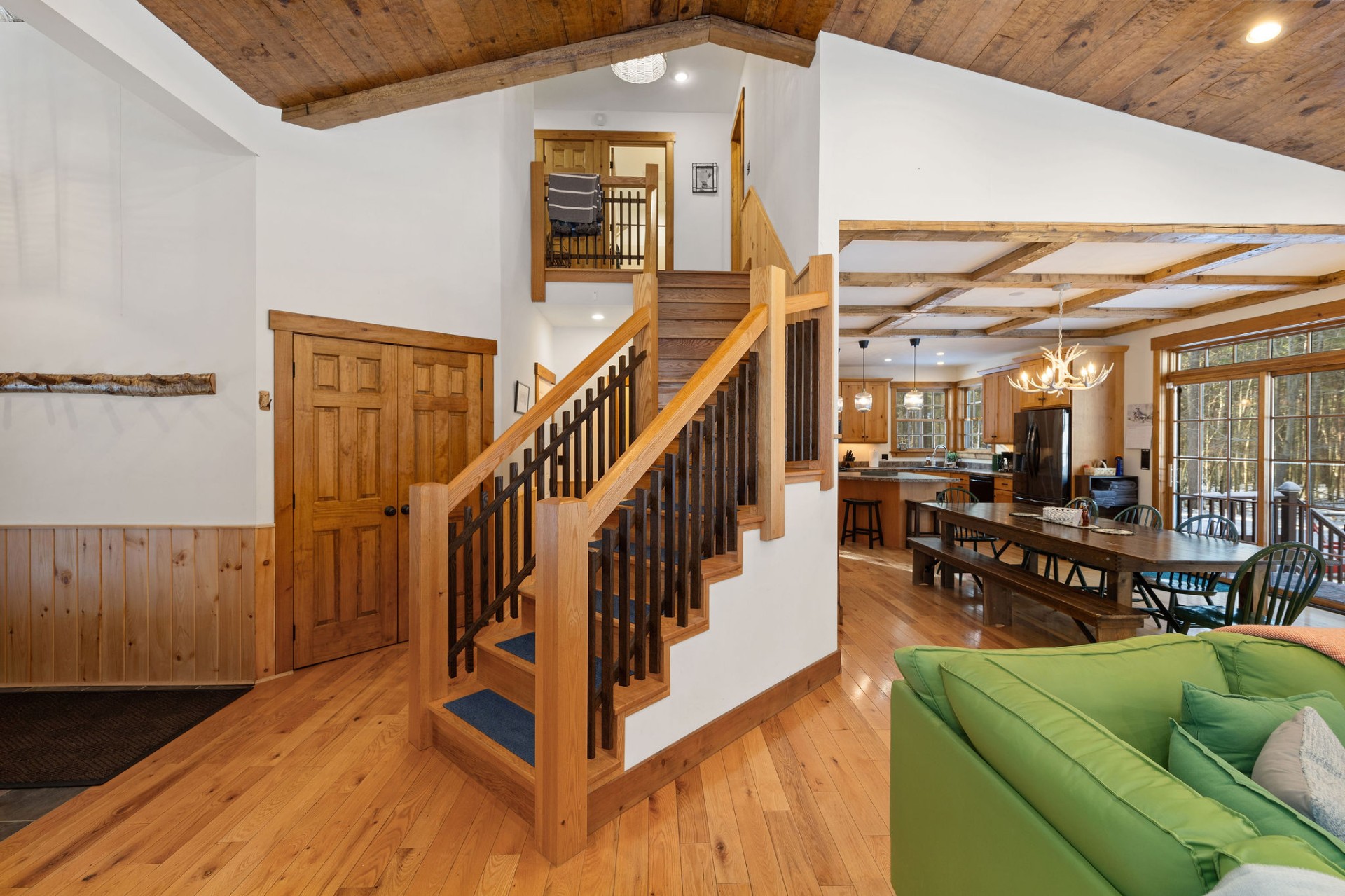 Wild Ausable Lodge, Jay NY — lodge interior