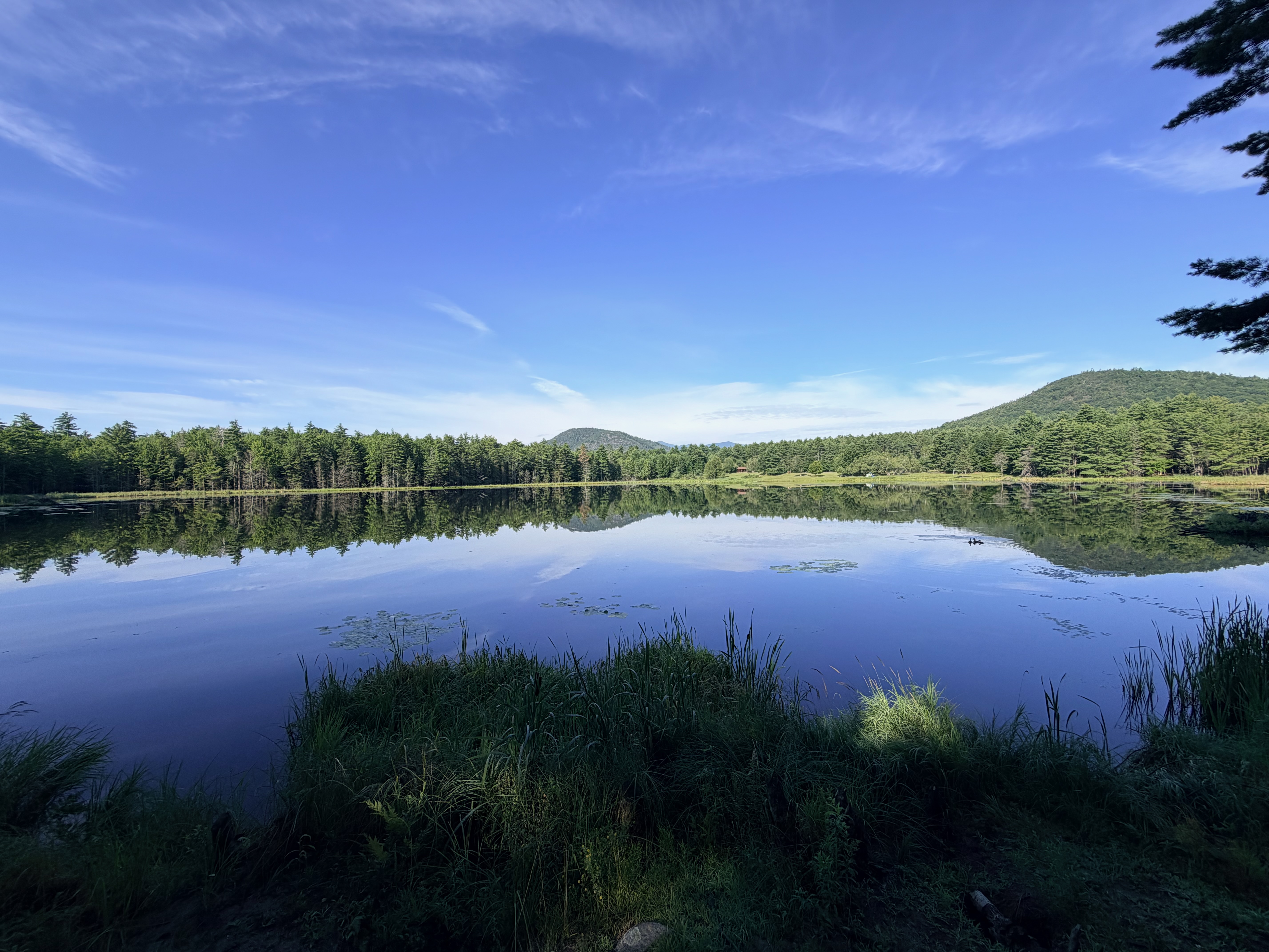Lake Eaton in Ausable Acres at sunrise