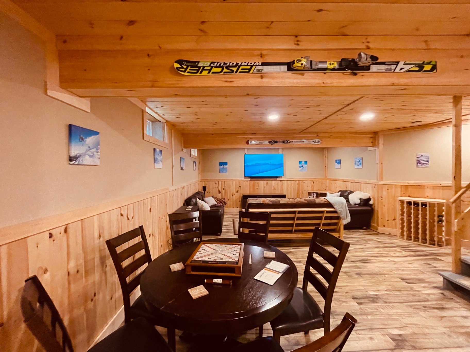 Wild Ausable Lodge, Jay NY — lodge interior